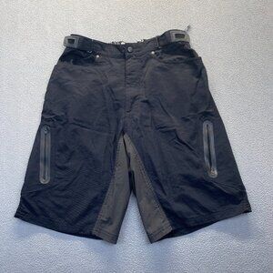 Zoic Shorts Mens Size Large  Black Nylon Casual
